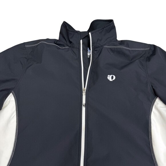 Pearl Izumi Women's Black & White LS Full Zip Cycling Jacket, Size XL - Picture 3 of 6